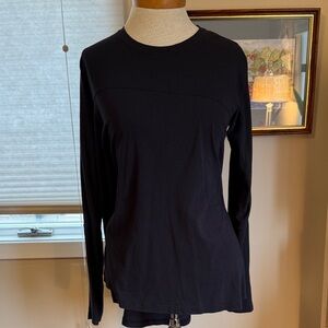 Lululemon Classic Black Long Sleeve Top